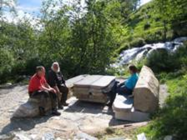Landscaping sculptures for the Tolga's sculpture park in Norway