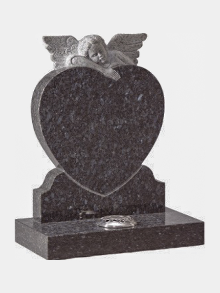 Baby angel gravestone
