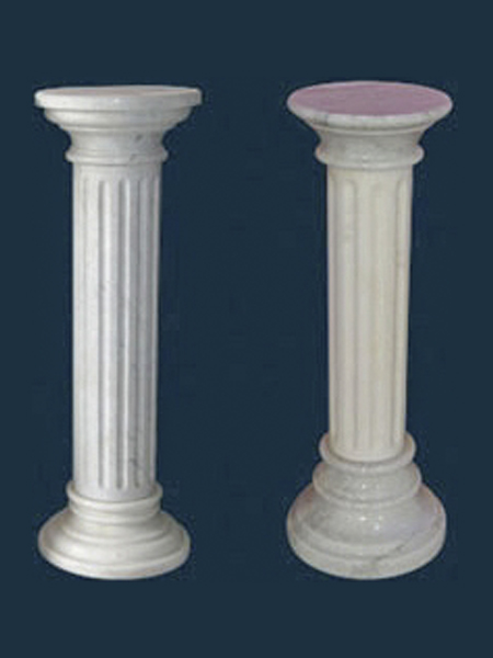 Round Marble Pillar