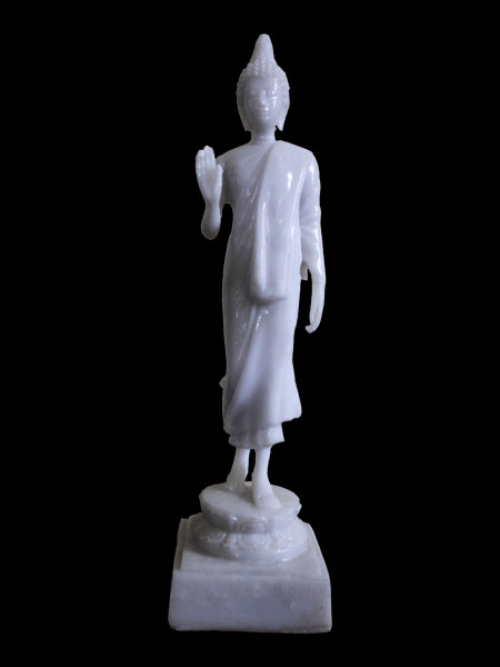 Standing Thai Buddha Resin Figurine
