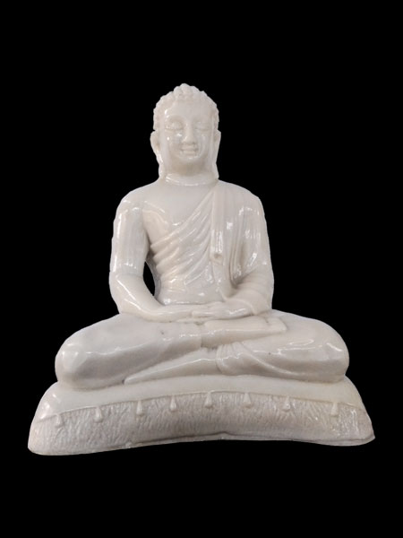 Meditating Indian Buddha Resin Statue