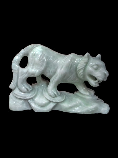 Eastern Zodiac Tiger Marble Statue