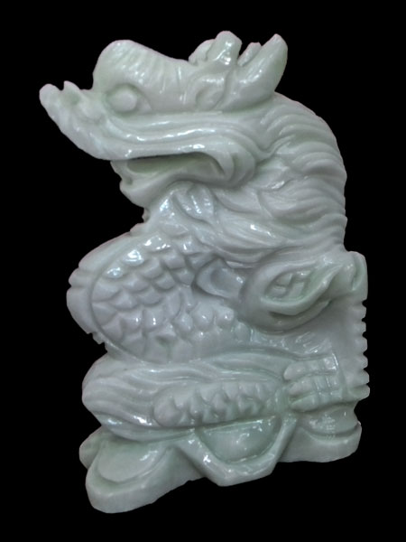 Eastern Zodiac Dragon Marble Statue