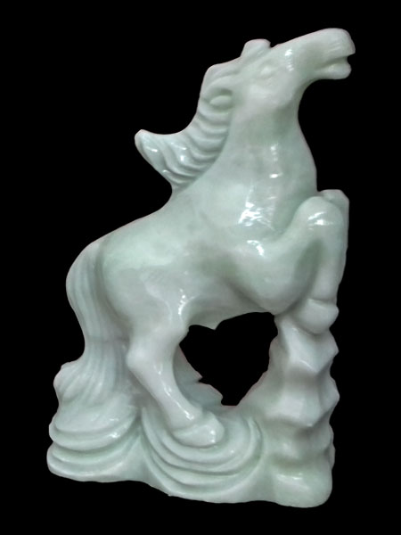 Eastern Zodiac Horse Marble Statue