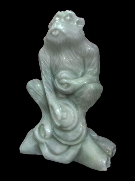 Eastern Zodiac Monkey Marble Statue