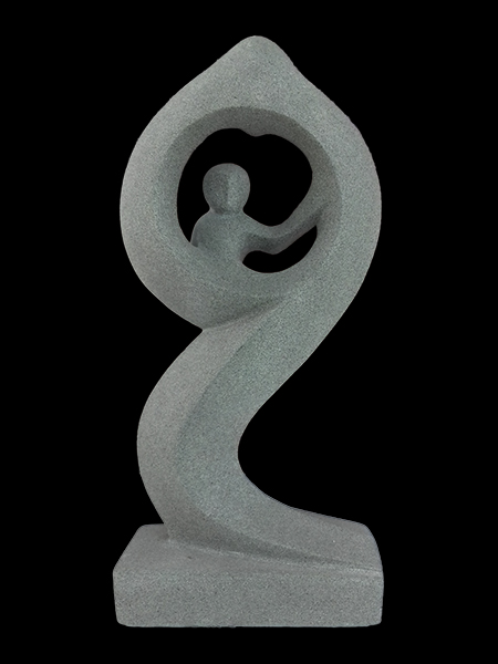Mini Mother and Child Abstract Statue