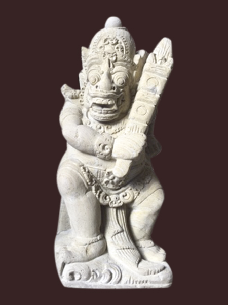 Garuda Cham Hindu Stone Statue