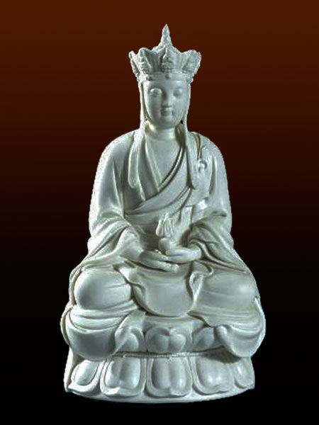 Ksitigarbha Bodhisattva Buddha Stone Statue DSF-P140
