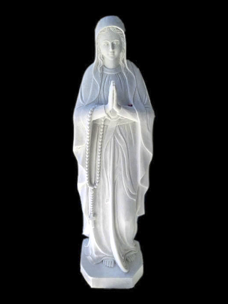 Praying Virgin Maria stone statue DSF-C38