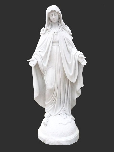 Immaculate Heart Of Mary Marble Statue DSF-C53