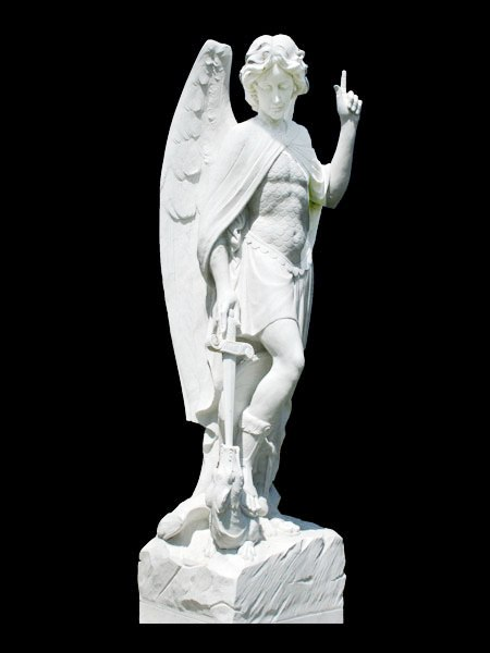 Archangel Michael Garden Marble Statue DSF-TT50