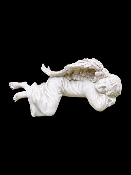 Sleeping Little Girl Angel Stone Statue DSF-TT11