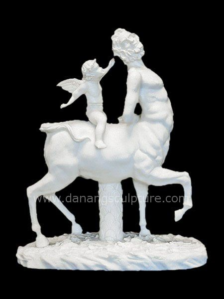 Old centaur teased by Eros Marble Statue DSF-CD10