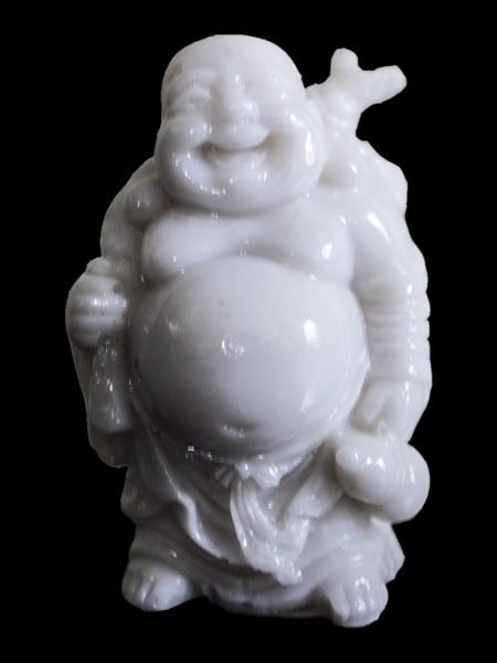 Mini Standing Happy Buddha Resin Figurine