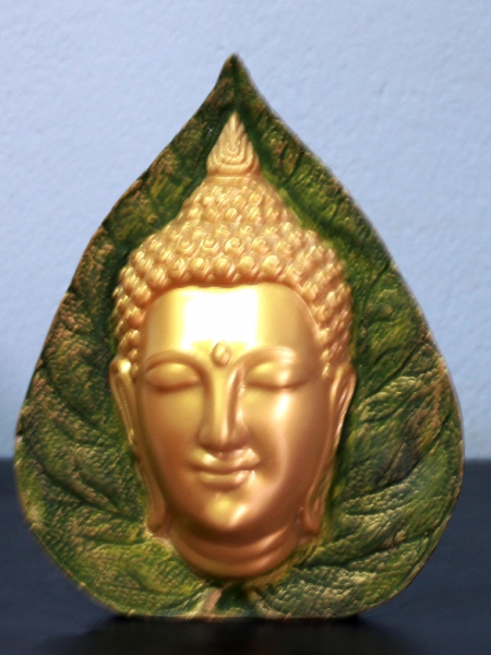 Shakyamuni Buddha Face Resin Relief
