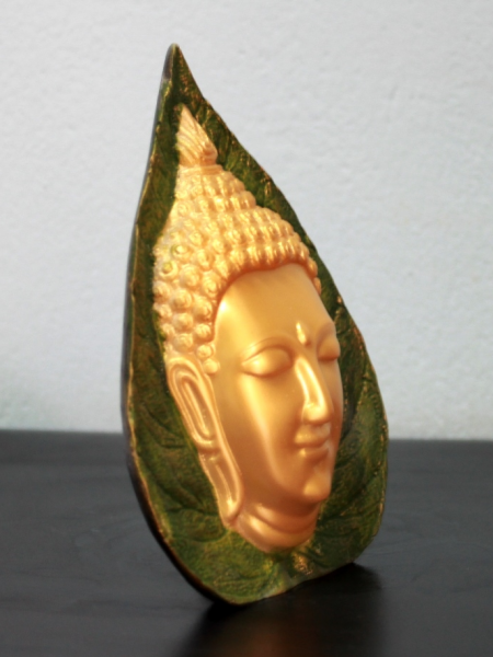 Shakyamuni Buddha Face Resin Relief