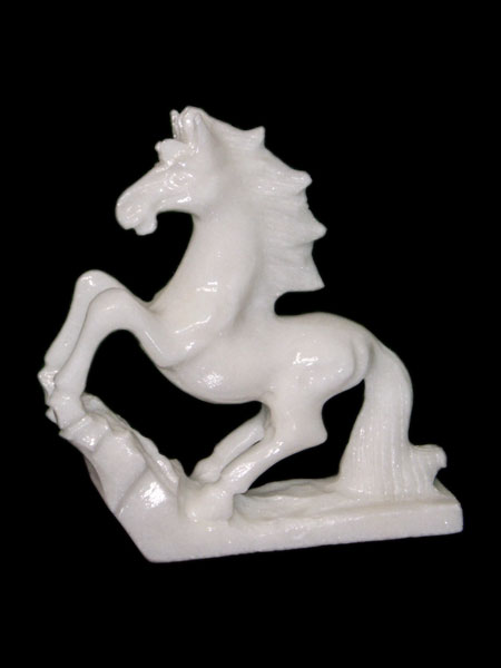 Horse White Marble Statue