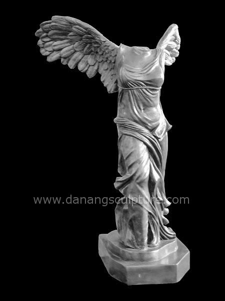 Winged Victory Stone Statue