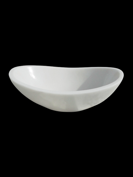 Oval White Marble Basin DSF-B55