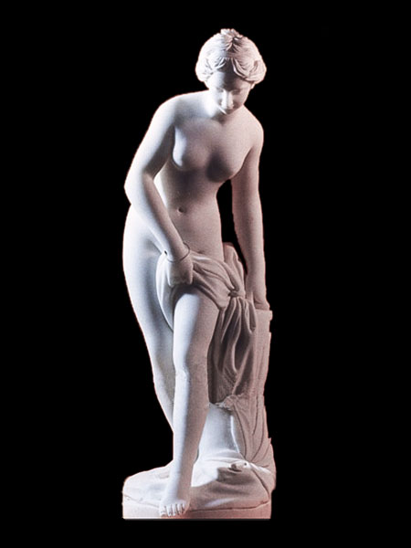 Nude Bathing Girl Stone Statue DSF-V74