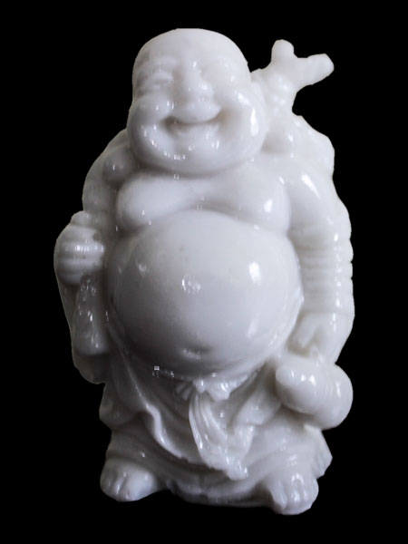 Standing Happy Buddha Resin Figurine