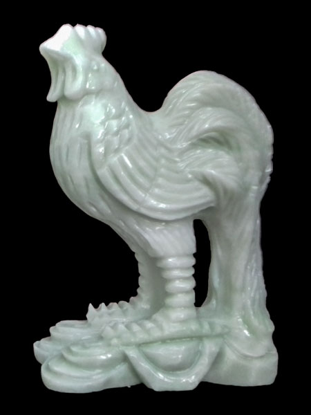 Eastern Zodiac Rooster Marble Statue