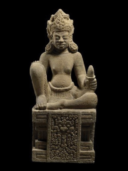Deva Cham Hindu Stone Relief