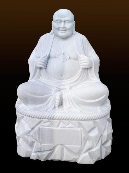 Open Heart Arhat Buddhist Marble Statue DSF-P133