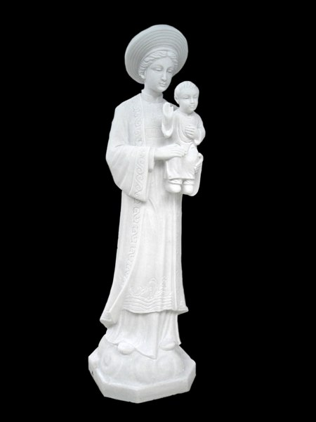 Our Lady of La Vang marble statue DSF-C48