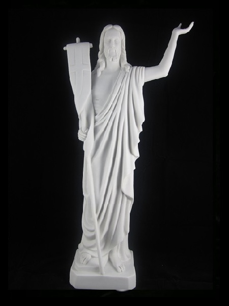 Jesus Christ Resurrection Stone Statue DSF-C65
