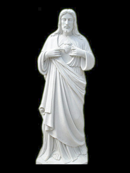 Sacred Heart of Jesus Garden Stone Statue DSF-C51