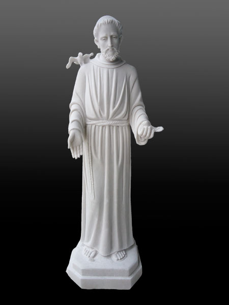 Saint Francis Stone Statue DSF-C107