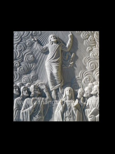 The Ascension of Jesus Glorious Mysteries Rosary Stone Relief DSF-C88