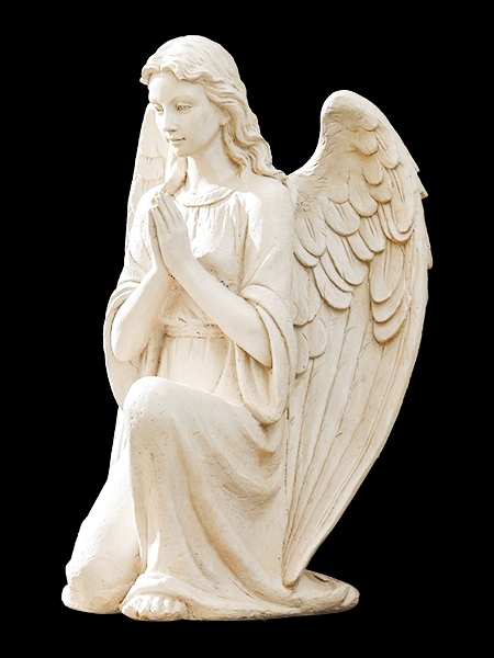 Kneeling & Praying Angel Marble Statue DSF-TT35