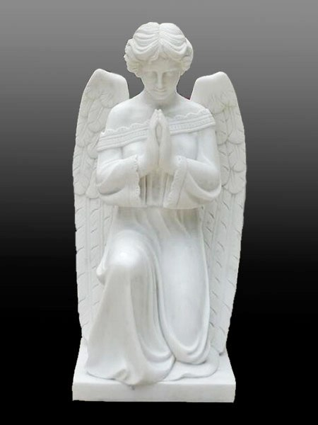 Kneeling & Praying Angel Garden Marble Statue DSF-TT49