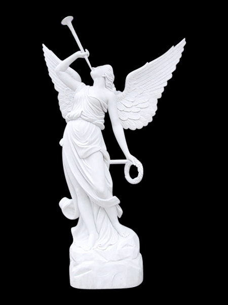 Archangel Gabriel Playing Horn Marble Statue DSF-TT41