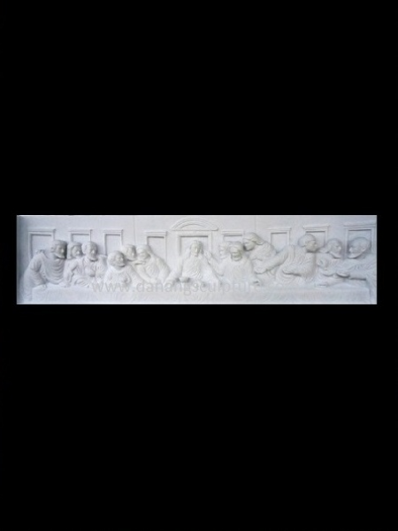 High Quality Last Supper Stone Relief DSF-C74