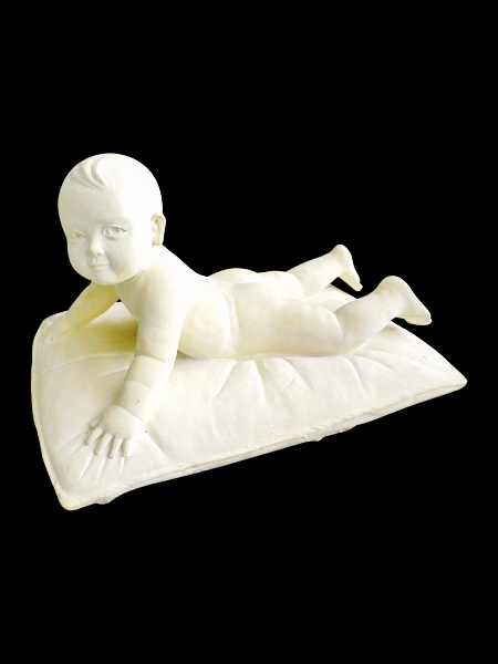 Baby on Pillow Stone Statue DSF-EB13