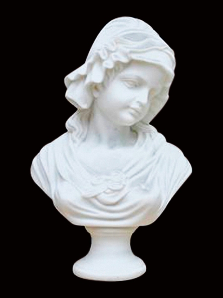 Little Girl Bust Stone Statue DSF-EB07