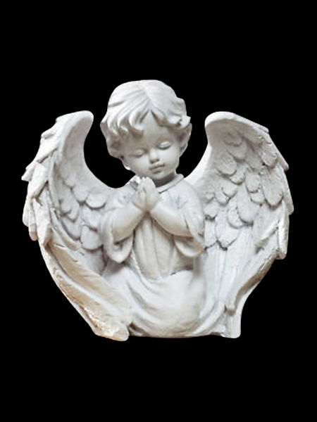 Praying Little Girl Angel Marble Statue DSF-EB69