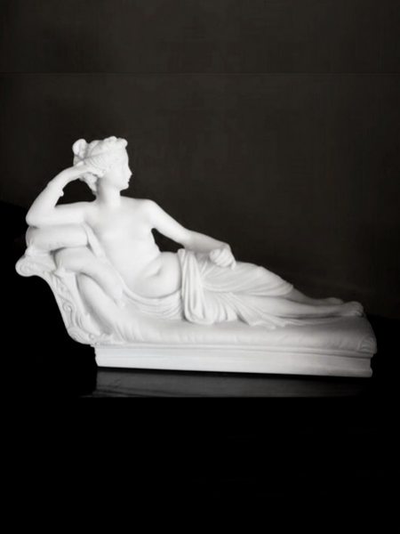 Pauline Bonaparte as Venus Victrix by Canova replica stone statue DSF-CD37