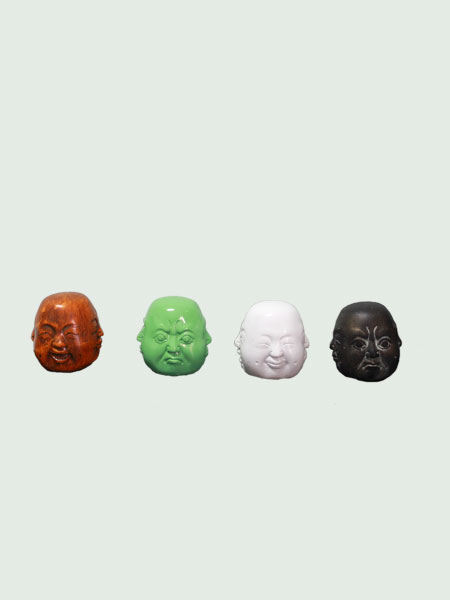 4 face Buddha resin statue