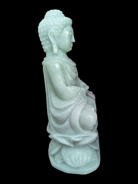 Small Sitting Shakyamuni Buddha Marble Statue