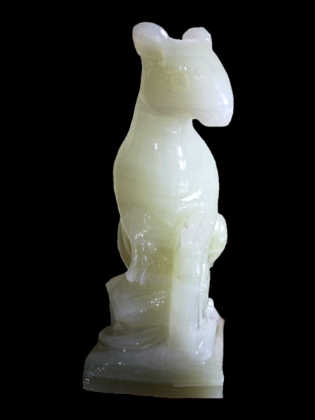 Eastern Zodiac Mouse Onyx Statue
